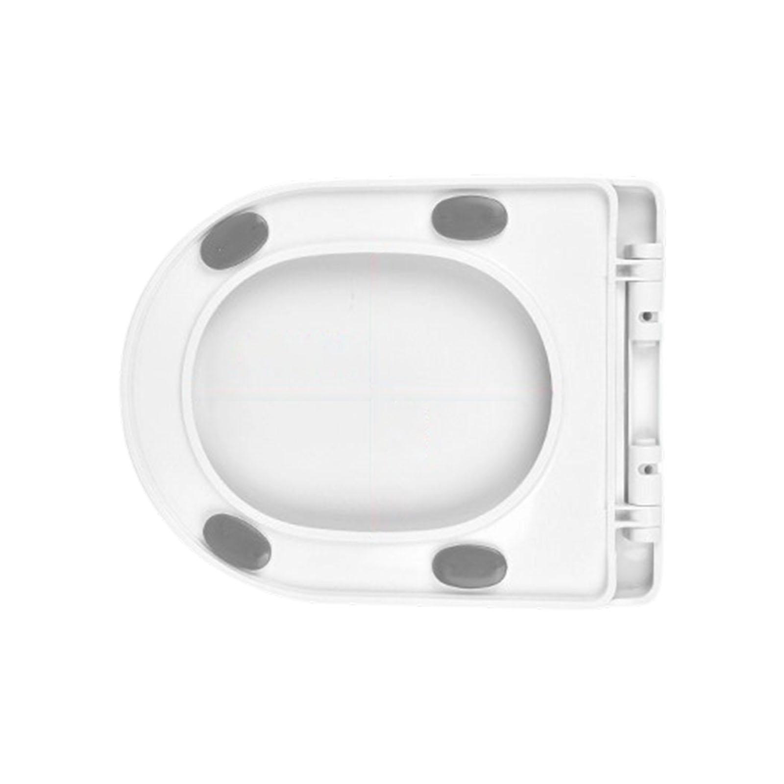 Extra Thick Slow Closing Toilet Seat Universal Installation Not Slip Base & Easy to clean Surfaces For Electric Toilets
Extra Thick Slow Closing Toilet Seat Universal Installation Not Slip Base & Easy to clean Surfaces For Electric Toilets