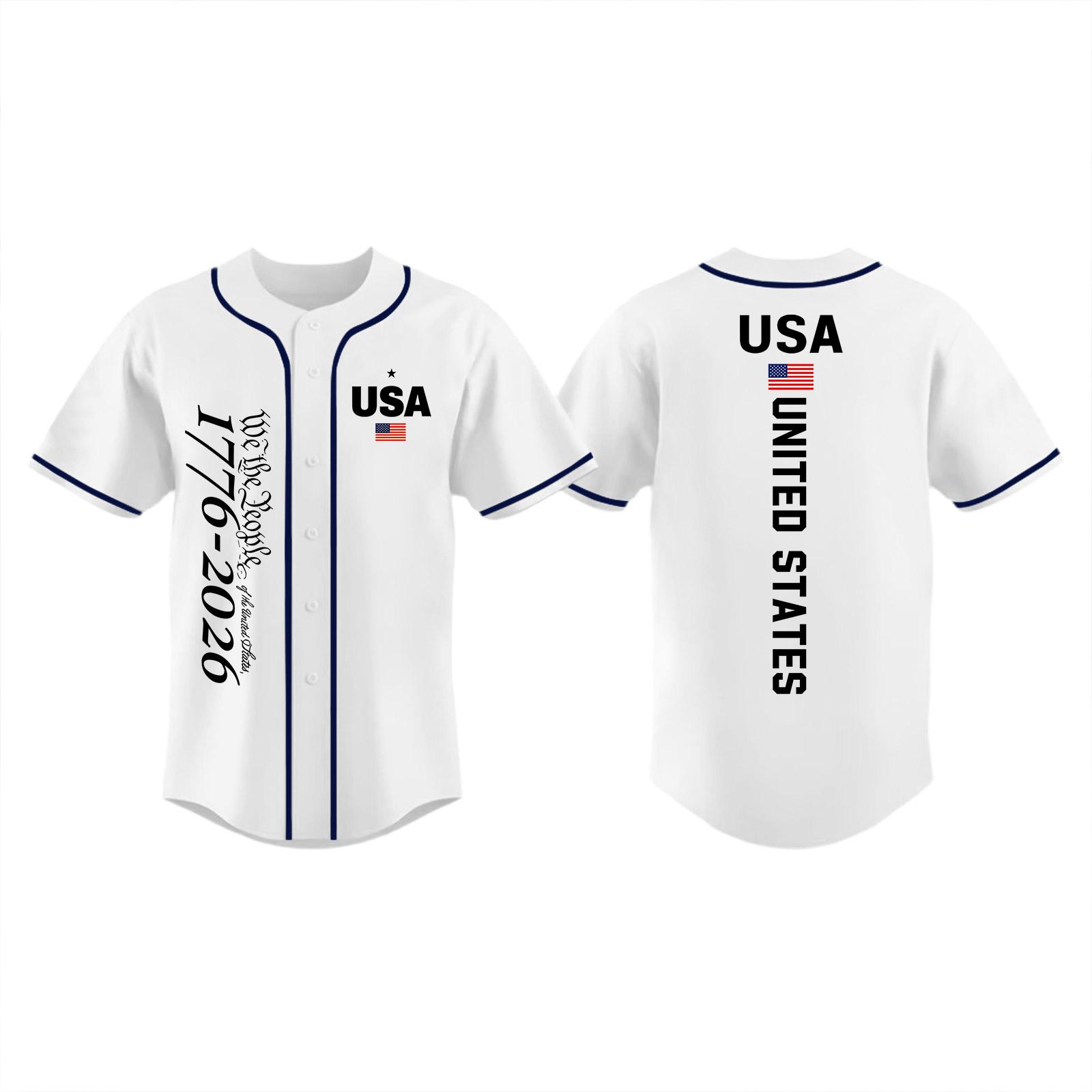 Unisex Baseball Jersey with Independence Day Print Adult Athletic Shirt Lightweight Breathable Fabric Suitable for Sports and Casual Wear XL білий
Unisex Baseball Jersey with Independence Day Print Adult Athletic Shirt Lightweight Breathable Fabric Suitable for Sports and Casual Wear XL білий