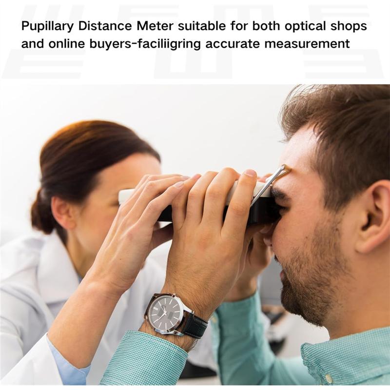 Pupillary Distance Meter 45-82Mm, Optical Digital Pupilometer, PD Meter Interpupillary Distance Measurement Tool
Pupillary Distance Meter 45-82Mm, Optical Digital Pupilometer, PD Meter Interpupillary Distance Measurement Tool