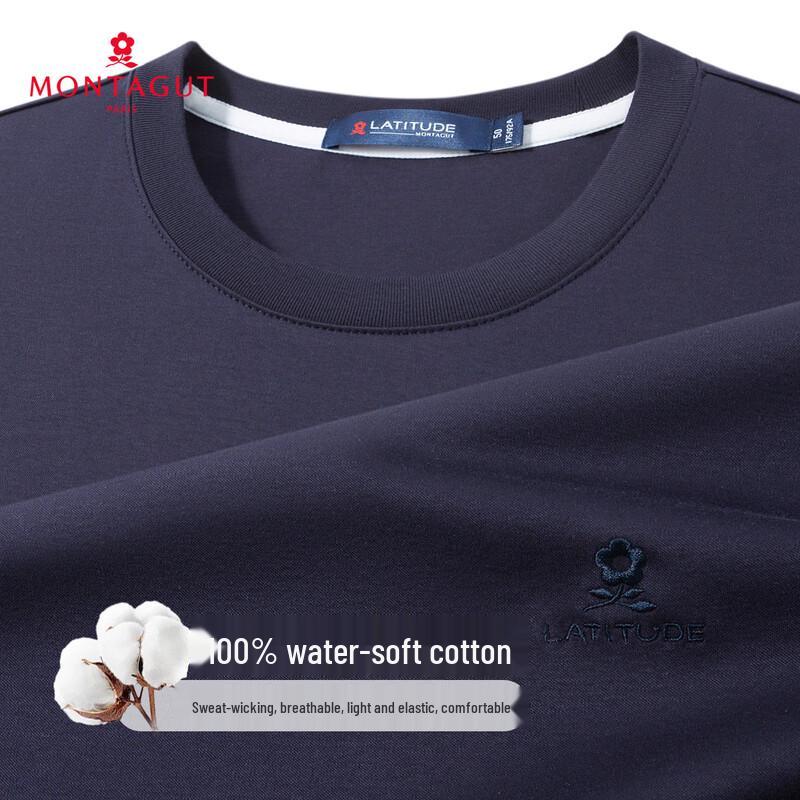MONTAGUT Men s Summer Long-Staple Cotton T-Shirt 48
MONTAGUT Men s Summer Long-Staple Cotton T-Shirt 48