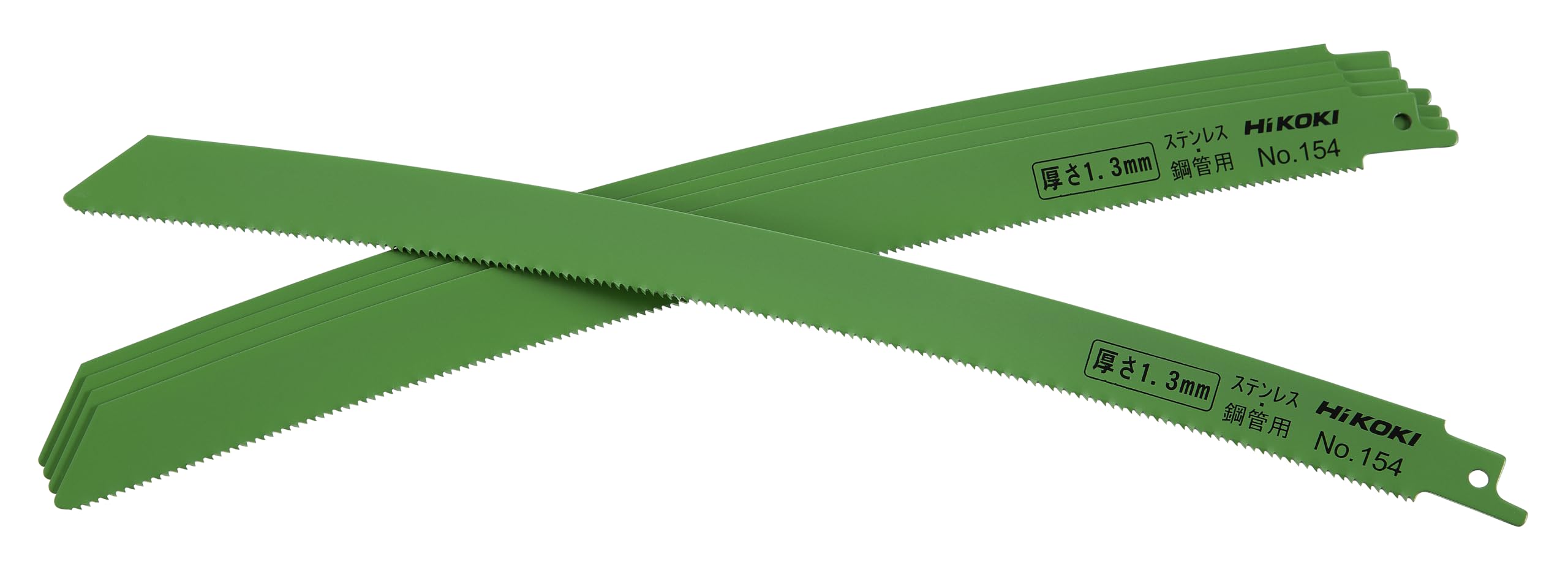 HiKOKI Curved Saber Saw Blade Reciprocating Saw Blade Total Length 300mm 14 5 pieces 3mm or more Stainless Steel Tube No.154 threads/inch 0032-3581 зелений
HiKOKI Curved Saber Saw Blade Reciprocating Saw Blade Total Length 300mm 14 5 pieces 3mm or more Stainless Steel Tube No.154 threads/inch 0032-3581 зелений