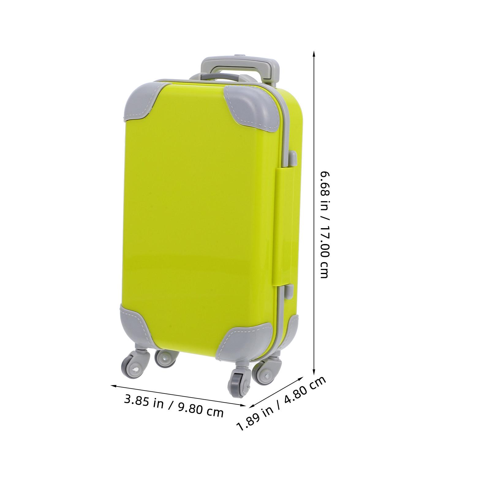 Premium Mini Suitcase Lightweight Design Real Life Resemblance for Tiny House Furniture Collection Creative DIY Home Office жовтий
Premium Mini Suitcase Lightweight Design Real Life Resemblance for Tiny House Furniture Collection Creative DIY Home Office жовтий