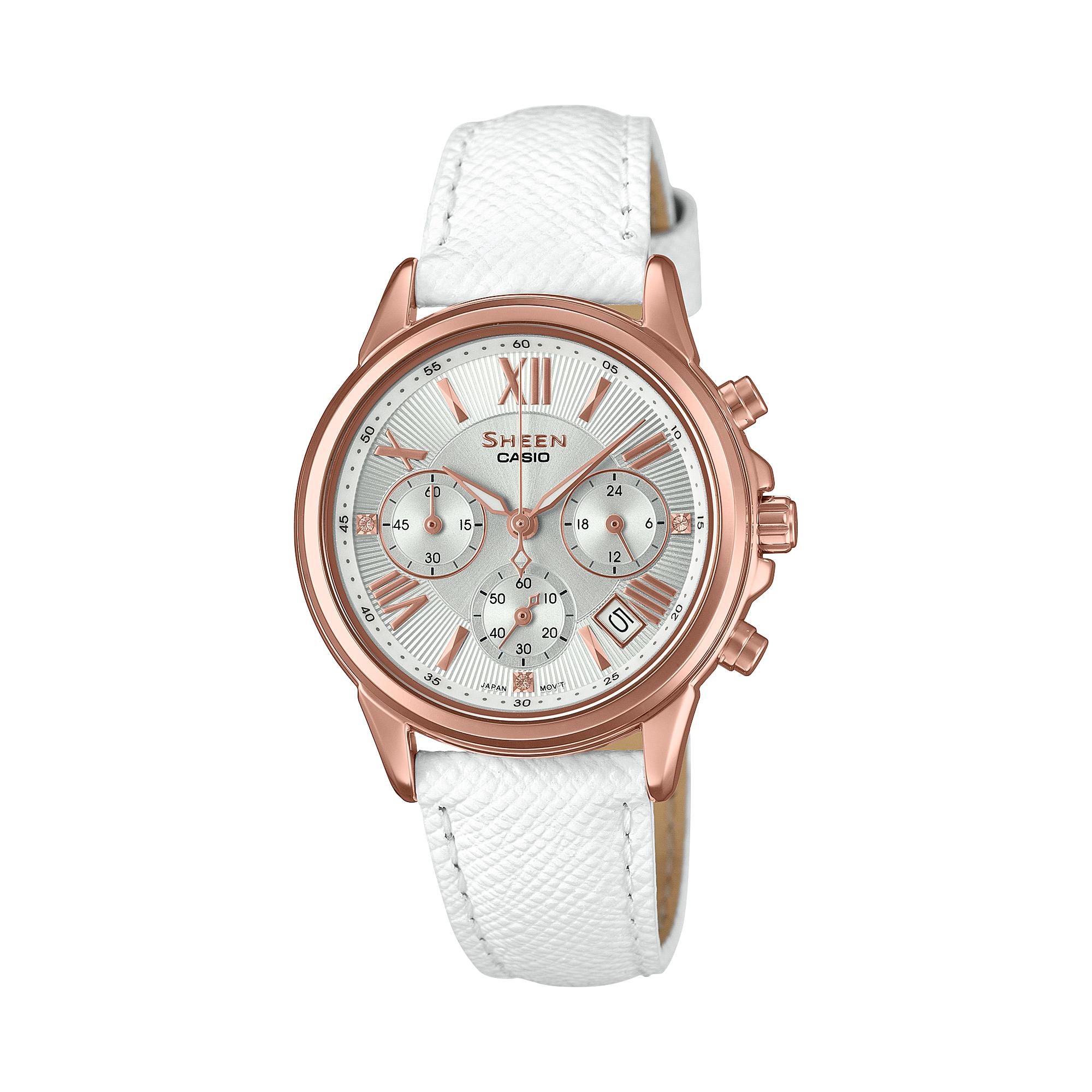 Casio Men s Analog Quartz Watch SHE-5520PGL-7B белый
Casio Men s Analog Quartz Watch SHE-5520PGL-7B белый