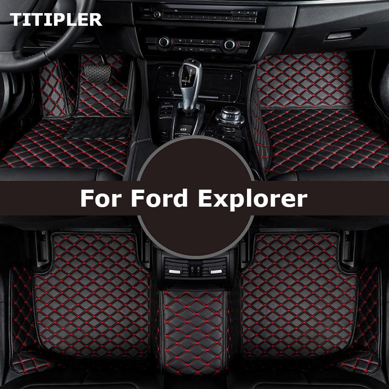 Автомобильные коврики TITIPLER для Ford Explorer 2001-2021 лет, аксессуары для ног Coche
Автомобильные коврики TITIPLER для Ford Explorer 2001-2021 лет, аксессуары для ног Coche
