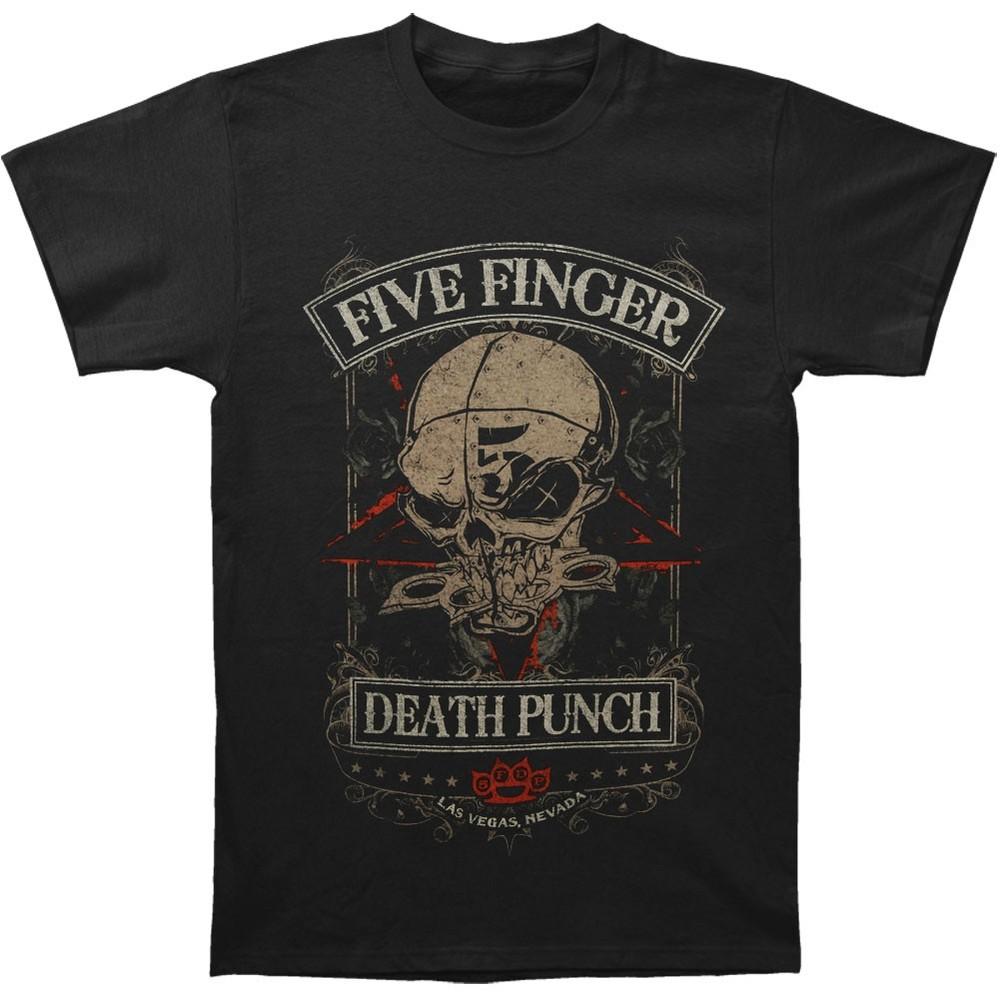 Мужская футболка Five Finger Death Punch Las Vegas Slim Fit Черная S
Мужская футболка Five Finger Death Punch Las Vegas Slim Fit Черная S