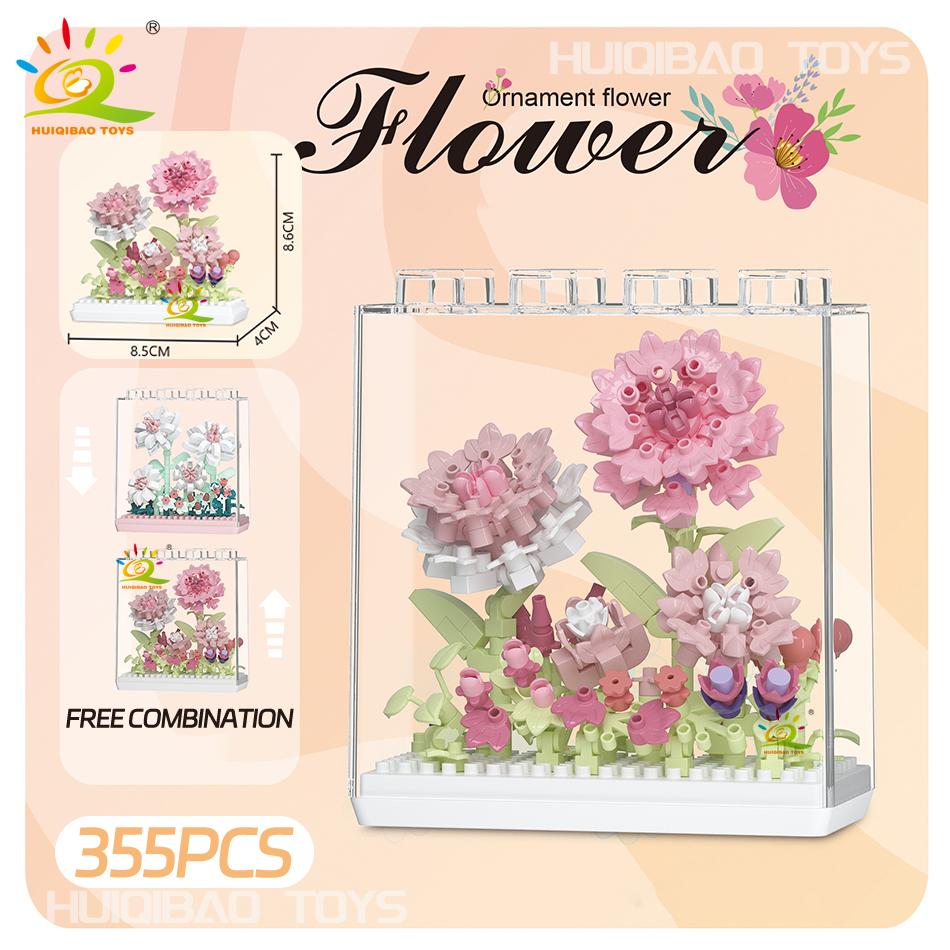 HUIQIBAO MOC Bouquet Sunflower Potted Plant Micro Building Blocks Eternal Flower Model DIY Home Desk Decoration Brick Toys Gift
HUIQIBAO MOC Bouquet Sunflower Potted Plant Micro Building Blocks Eternal Flower Model DIY Home Desk Decoration Brick Toys Gift
