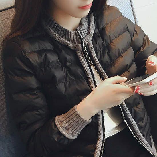 Women s Plus Size Cotton Jacket - Autumn/Winter Slimming Short Coat for 200 Jin M (up to 100 jin) чорний
Women s Plus Size Cotton Jacket - Autumn/Winter Slimming Short Coat for 200 Jin M (up to 100 jin) чорний