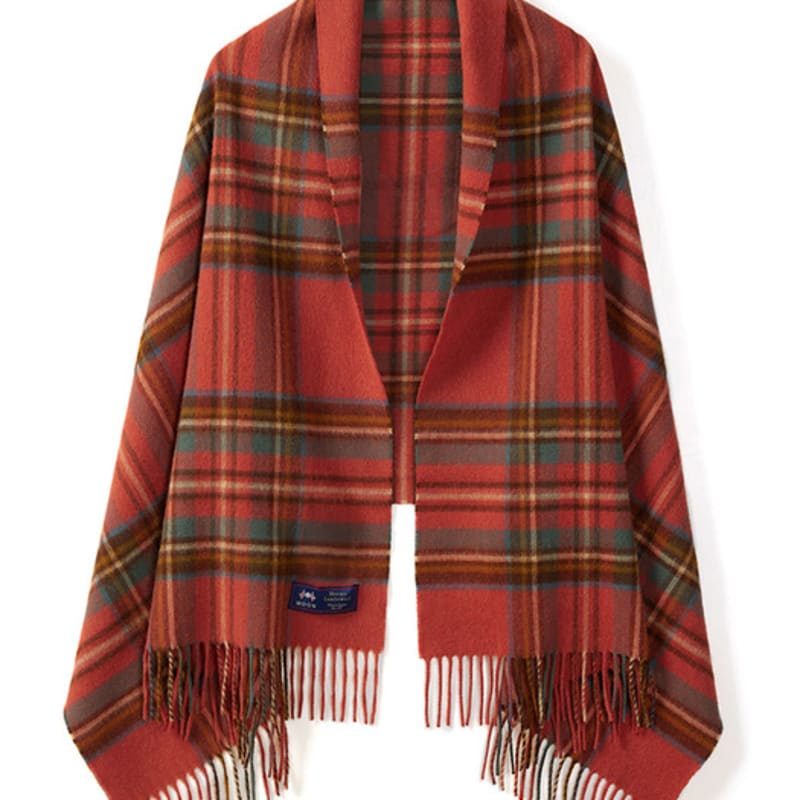 ABRAHAM MOON Merino Wool Shawl 70cm - Antique Royal Stuart FREE
ABRAHAM MOON Merino Wool Shawl 70cm - Antique Royal Stuart FREE