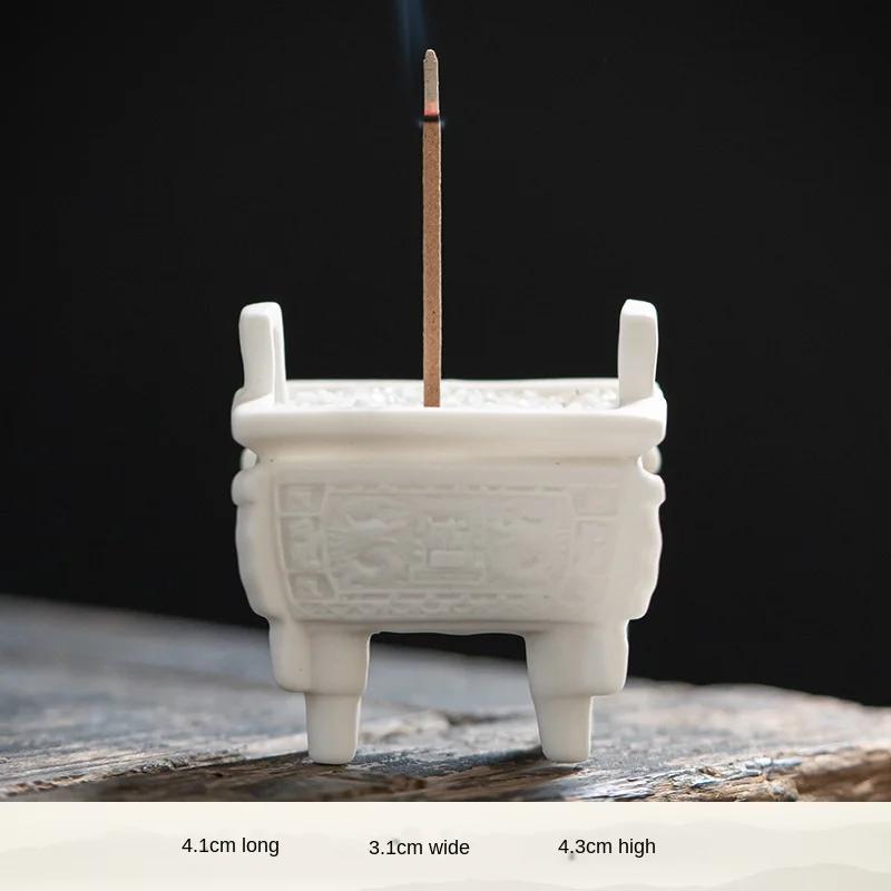 Mini Ceramic Aromatherapy Stove Small Ornaments Home Tea Room Tea Desktop Home Incense Burner Incense Stick and Base Zen Decor
Mini Ceramic Aromatherapy Stove Small Ornaments Home Tea Room Tea Desktop Home Incense Burner Incense Stick and Base Zen Decor