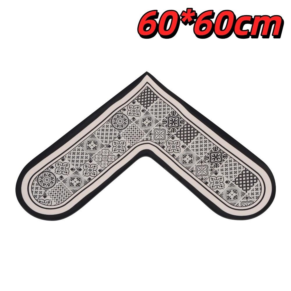 Light Luxury 60*60cm Kitchen Carpet Oil-Proof L-Shape Anti-Slip Floor Mat Water Absorbent Soft Waterproof Doormat Kitchen Floor
Light Luxury 60*60cm Kitchen Carpet Oil-Proof L-Shape Anti-Slip Floor Mat Water Absorbent Soft Waterproof Doormat Kitchen Floor