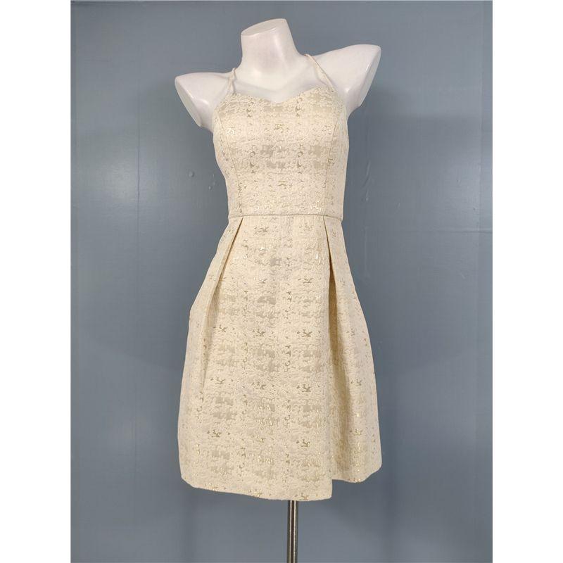 Export Single FN Home Sexy Suspenders Fashion Beautiful Bright Silk Thread Backless Slimming Small Man Short All-Match Dress Gold 2XL(16)
Export Single FN Home Sexy Suspenders Fashion Beautiful Bright Silk Thread Backless Slimming Small Man Short All-Match Dress Gold 2XL(16)