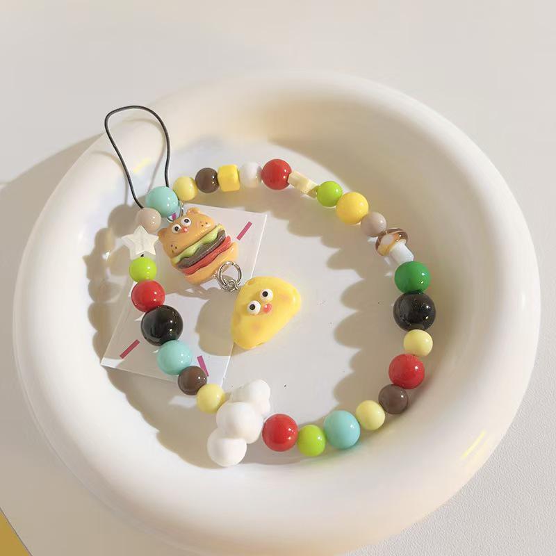 Cartoon Bear Burger Cheese Phone and Earphone Case Lanyard Bracelet
Cartoon Bear Burger Cheese Phone and Earphone Case Lanyard Bracelet