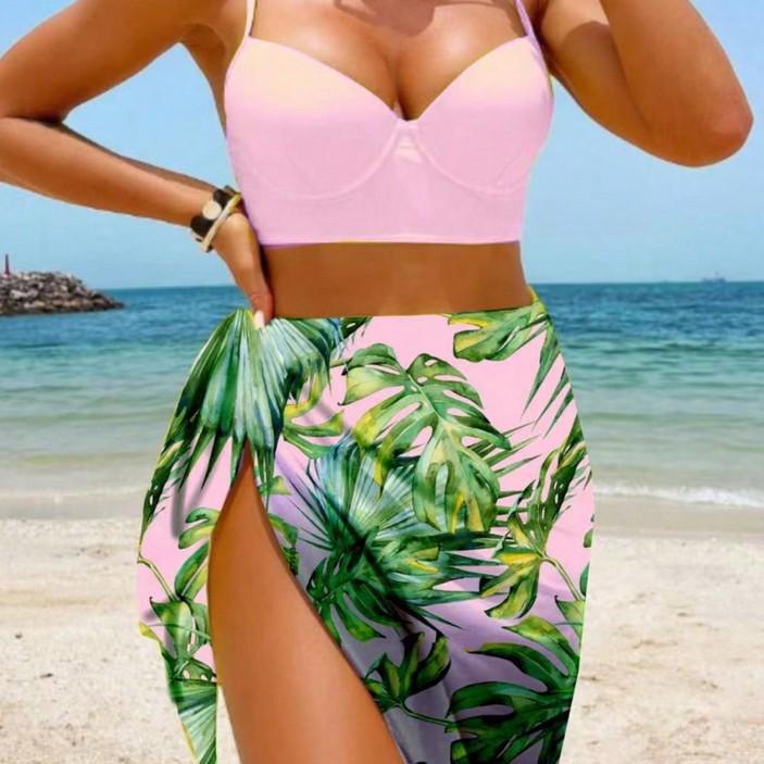 European and American Women s Sexy Three-Piece High-Waisted Printed Bikini Set Extra Large
European and American Women s Sexy Three-Piece High-Waisted Printed Bikini Set Extra Large
