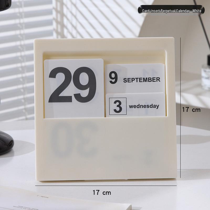 Rotating Wooden Perpetual Calendar Ornament for Desk and Home Decor
Rotating Wooden Perpetual Calendar Ornament for Desk and Home Decor