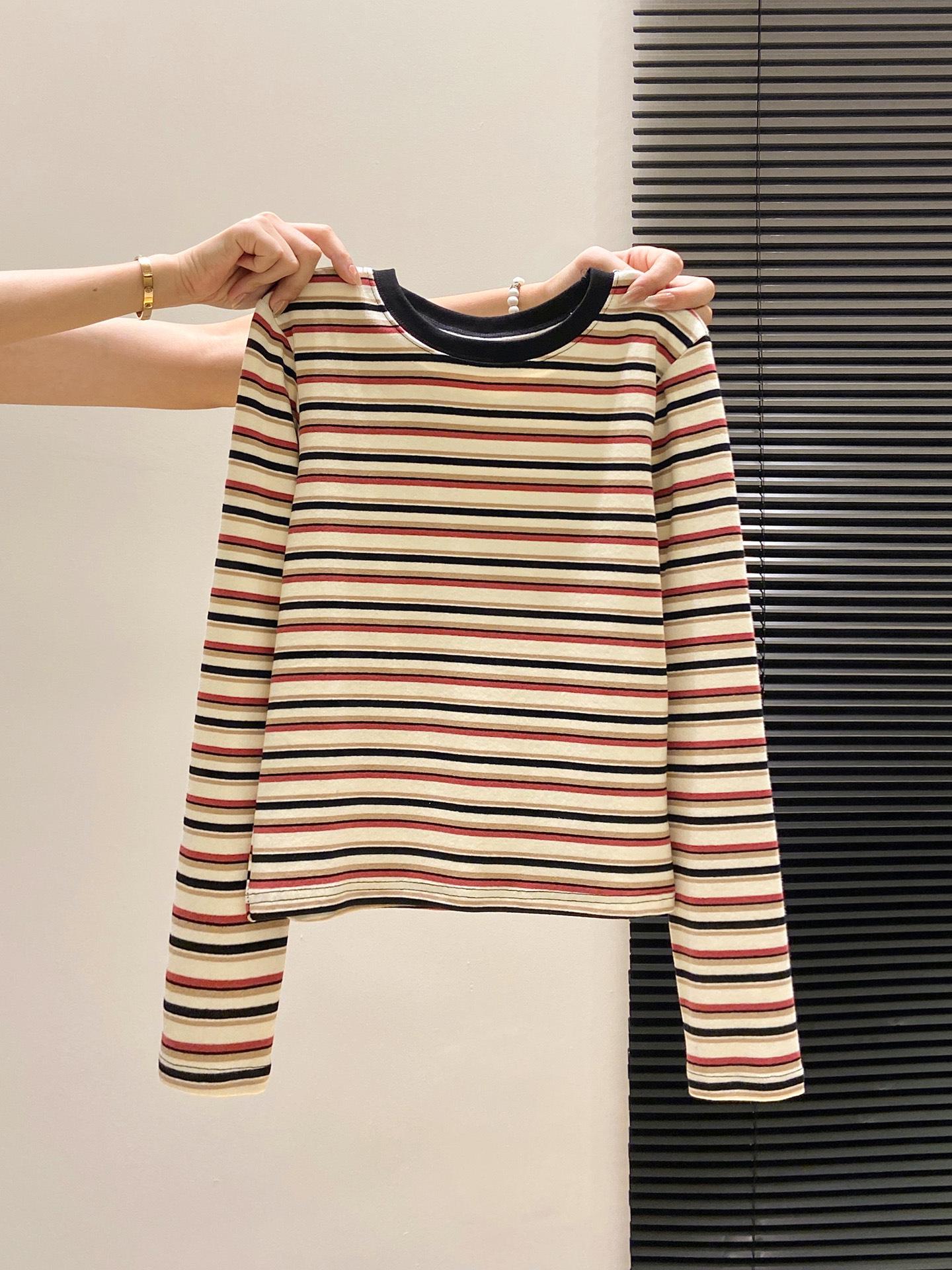 Women s Slim Fit Color Block Stripe Long Sleeve T-shirt - American Design for Spring and Autumn. XL
Women s Slim Fit Color Block Stripe Long Sleeve T-shirt - American Design for Spring and Autumn. XL