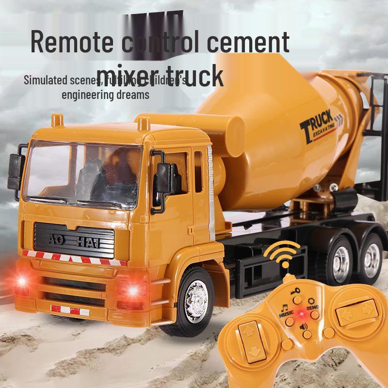 Large Remote Control Cement Mixer Truck Toy for Kids - Electric Wireless Concrete Engineering Vehicle 1 Original Battery
Large Remote Control Cement Mixer Truck Toy for Kids - Electric Wireless Concrete Engineering Vehicle 1 Original Battery