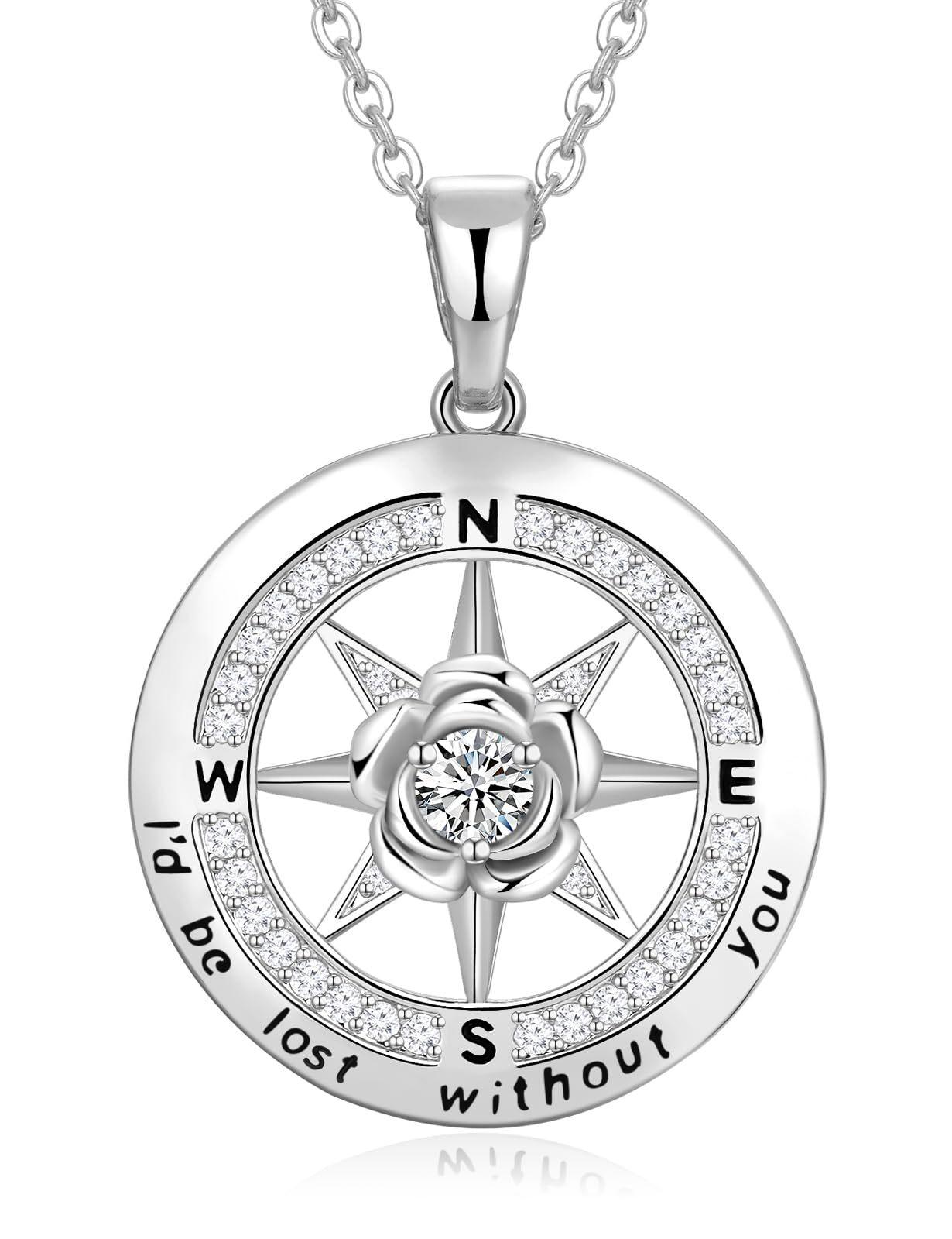 Premium sense does not fade compass rose necklace
Premium sense does not fade compass rose necklace