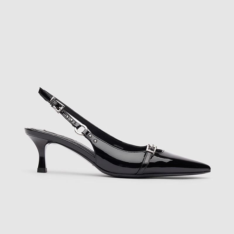 Hollow high heels women s 2024 summer pointed one-word buckle sandals black patent leather simple color fine heel single shoes women 34 чёрный
Hollow high heels women s 2024 summer pointed one-word buckle sandals black patent leather simple color fine heel single shoes women 34 чёрный