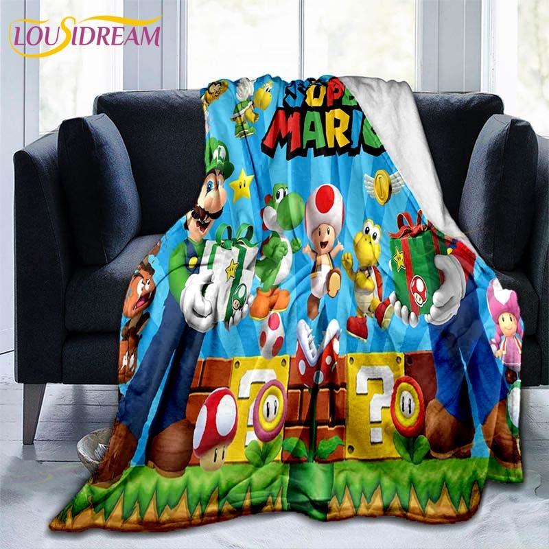 Mario Bros pattern throw Blanket Couch Quilt Cover Travel Bedding Outlet Throw Blanket Flannel Blanket Bedspread 150x180cm
Mario Bros pattern throw Blanket Couch Quilt Cover Travel Bedding Outlet Throw Blanket Flannel Blanket Bedspread 150x180cm