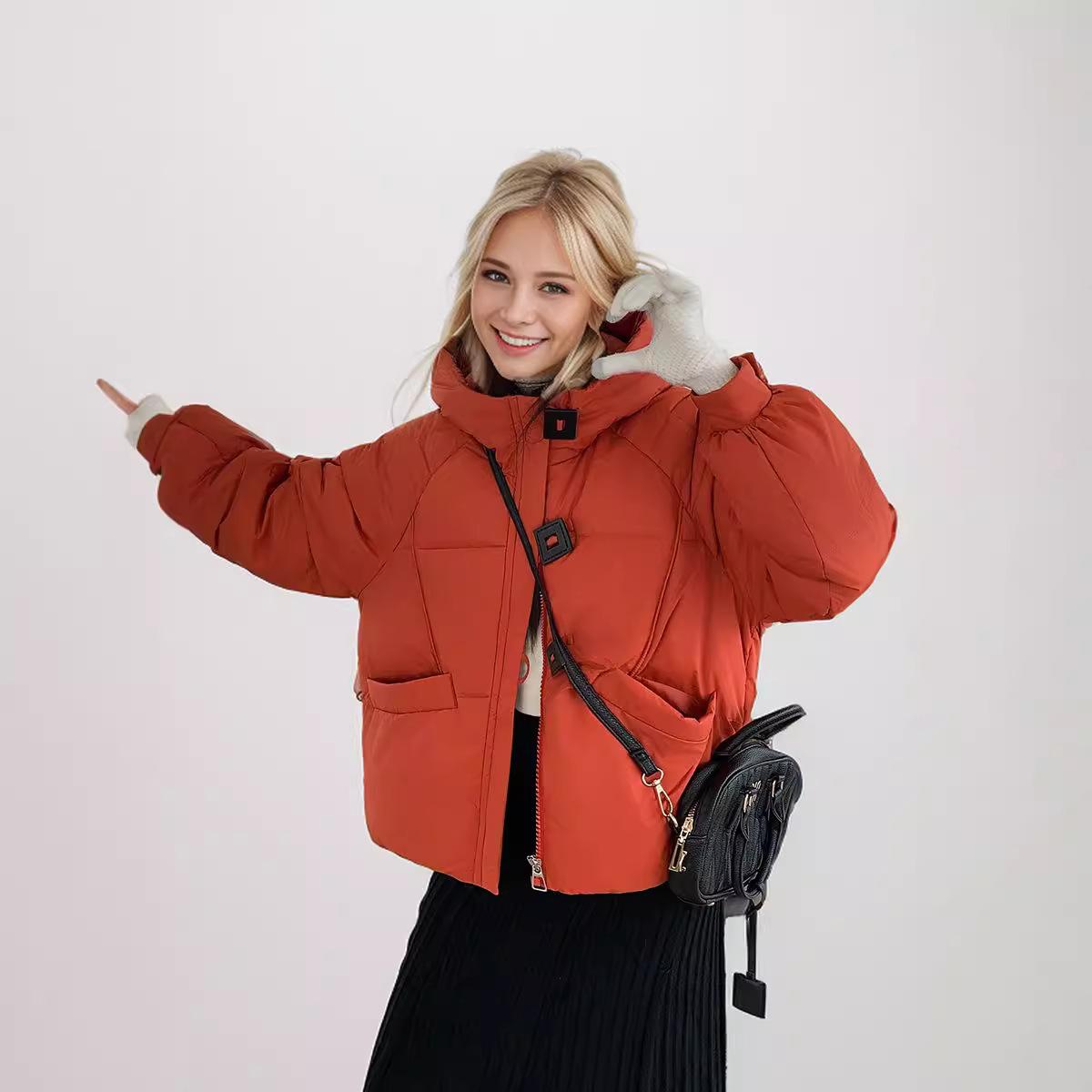 YJKDYK 2024 Новая зимняя женская короткая куртка с квадратной пряжкой и капюшоном, хлопковая куртка для женщин, повседневные утепленные парки, пальто XL
YJKDYK 2024 Новая зимняя женская короткая куртка с квадратной пряжкой и капюшоном, хлопковая куртка для женщин, повседневные утепленные парки, пальто XL