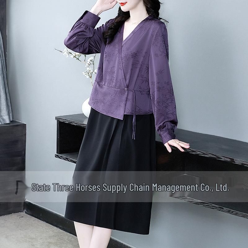Spring Silk Brocade Long Sleeve Cheongsam Dress - Plus Size Luxury Design 3XL (160-180 lbs)
Spring Silk Brocade Long Sleeve Cheongsam Dress - Plus Size Luxury Design 3XL (160-180 lbs)