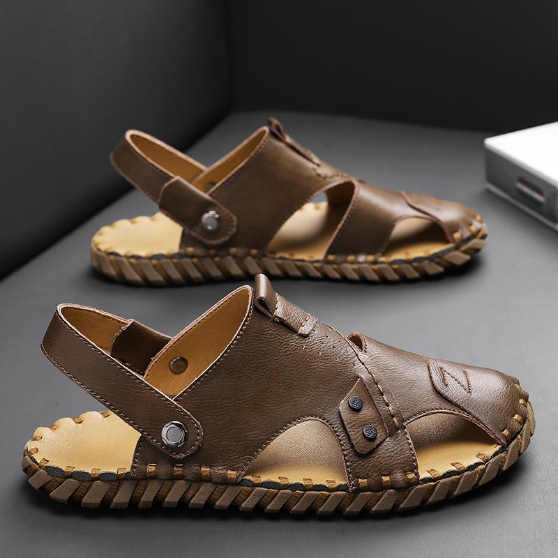 Men s shoes summer 2025 handmade soft-soled casual beach sandals dual-purpose men s slippers lightweight 23355Shoes 39 коричневый
Men s shoes summer 2025 handmade soft-soled casual beach sandals dual-purpose men s slippers lightweight 23355Shoes 39 коричневый