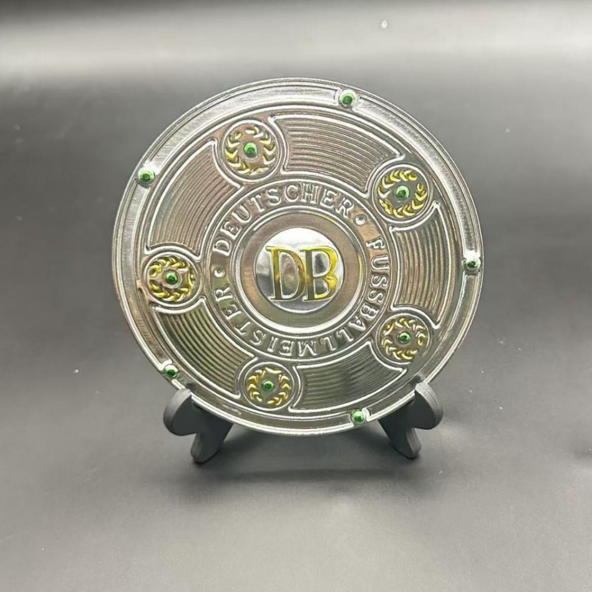 Bundesliga Meisterschale Trophy Plate Souvenir Laser Engraving Fee срібний
Bundesliga Meisterschale Trophy Plate Souvenir Laser Engraving Fee срібний