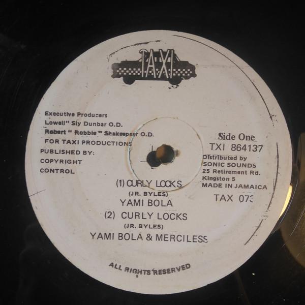 12inch Record YAMI BOLO - Curly Locks TXI864137 Taxi Jamaica Reggae, Ska & Dub Used
12inch Record YAMI BOLO - Curly Locks TXI864137 Taxi Jamaica Reggae, Ska & Dub Used