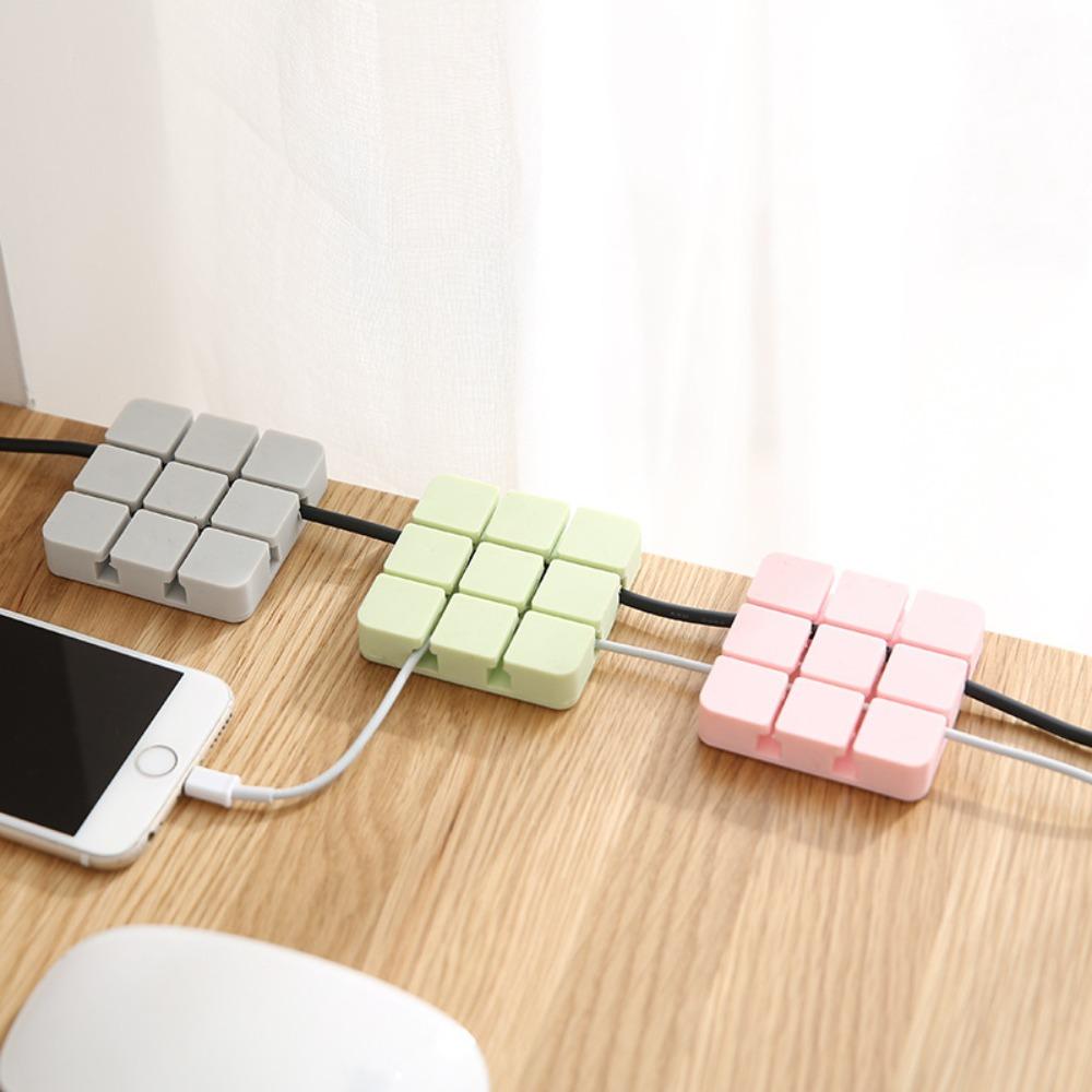Fixed Wire Clip Data Cable Fixed Organizer Multiple Grids Silicone Wire Winder Desktop Storage
Fixed Wire Clip Data Cable Fixed Organizer Multiple Grids Silicone Wire Winder Desktop Storage
