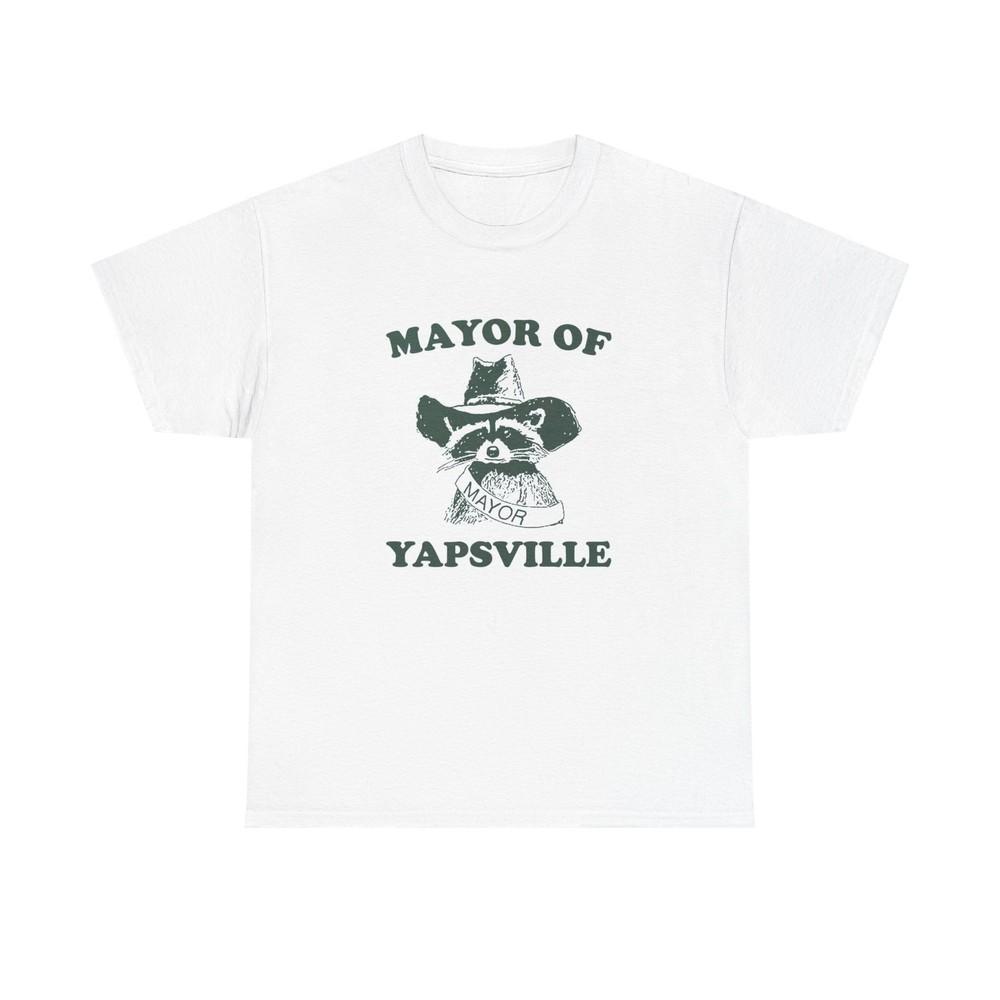 Mayor Of Yapsville Funny Graphic T Shirt Unisex Heavy Cotton Tee L
Mayor Of Yapsville Funny Graphic T Shirt Unisex Heavy Cotton Tee L