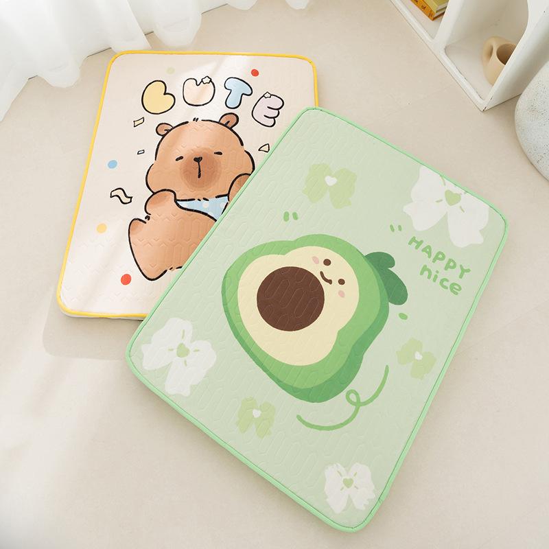 Spring Summer Dog Cartoon Quilting Line Latex Dog Cushion Cat Small Dog Shampoo Kennel Cat Nest Cooling Pet Nest S
Spring Summer Dog Cartoon Quilting Line Latex Dog Cushion Cat Small Dog Shampoo Kennel Cat Nest Cooling Pet Nest S