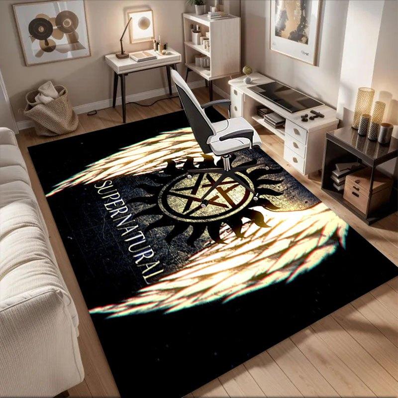 Supernatural Angel Wings Wall Decal Sticker Art Decor TV ShowOffice Mat Perfect for Home Decor Office Desk Chair Rugs Chair Carpet for offic 60cm by 90cm
Supernatural Angel Wings Wall Decal Sticker Art Decor TV ShowOffice Mat Perfect for Home Decor Office Desk Chair Rugs Chair Carpet for offic 60cm by 90cm