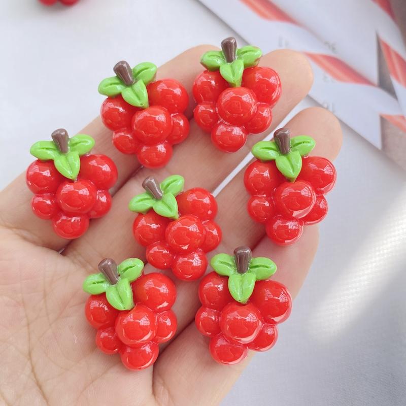 10 Pcs New Cute Cartoon Mushrooms, Strawberries, Apples, Cherries Series Flat Back Resin Scrapbooking DIY Jewelry Hairpin Craft
10 Pcs New Cute Cartoon Mushrooms, Strawberries, Apples, Cherries Series Flat Back Resin Scrapbooking DIY Jewelry Hairpin Craft