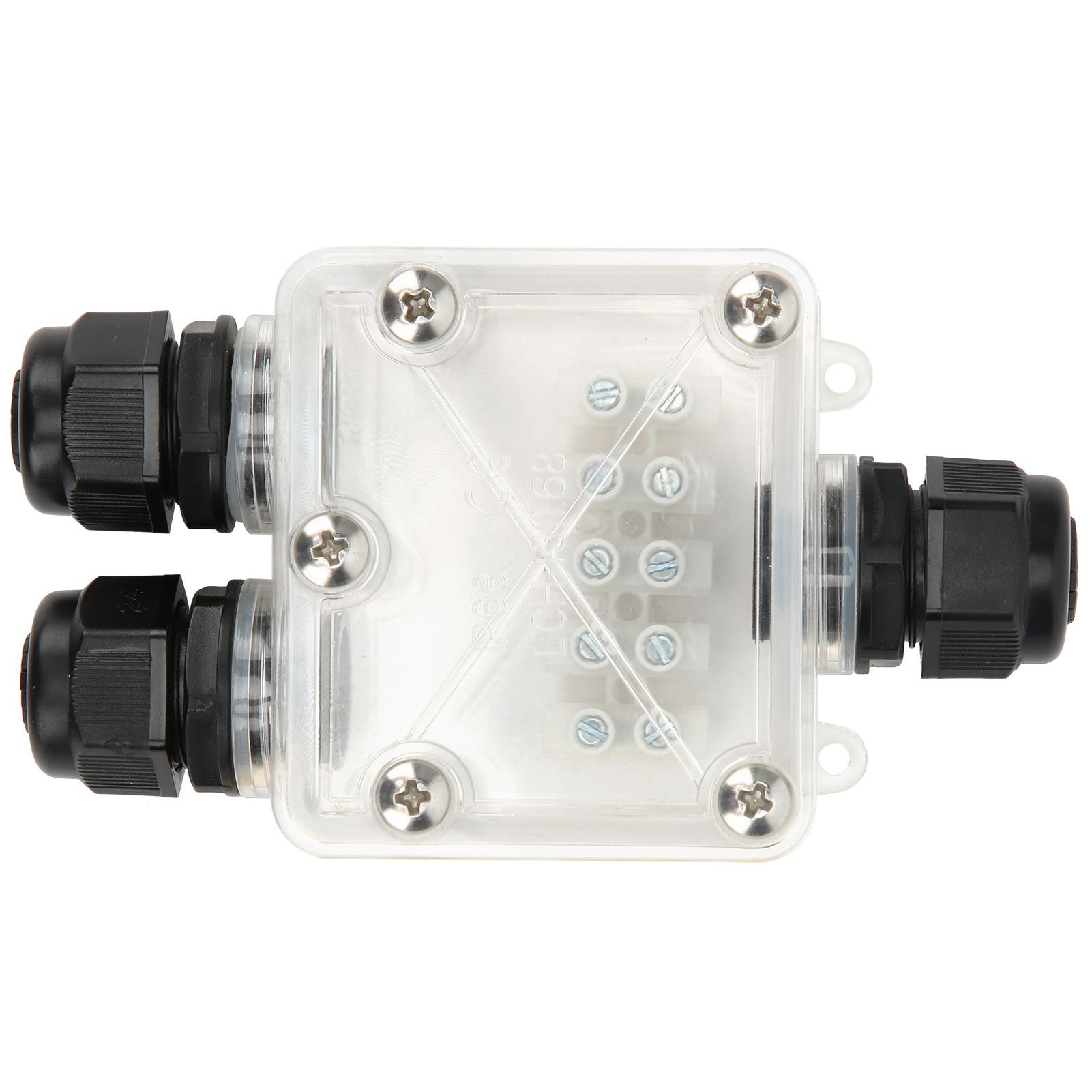 Junction Box 3 Way IP68 Waterproof Terminal Distribution Cable Connector LCH1311.68
Junction Box 3 Way IP68 Waterproof Terminal Distribution Cable Connector LCH1311.68