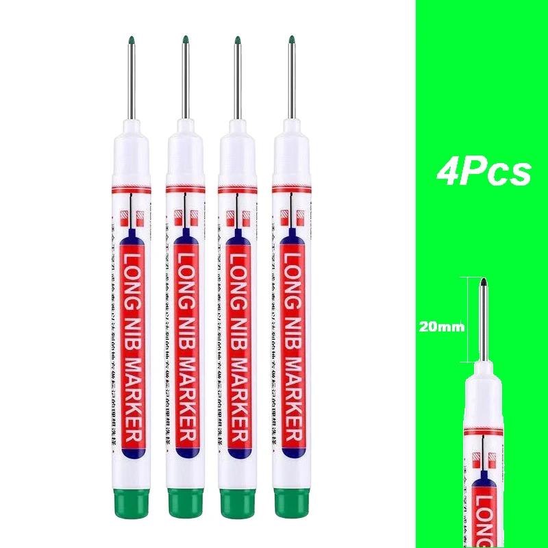 4-80Pcs 20mm Deep Hole Long Nib Head Marker For Metal Perforating Pen Waterproof Bathroom Woodworking Decor Multi-Purpose Tool
4-80Pcs 20mm Deep Hole Long Nib Head Marker For Metal Perforating Pen Waterproof Bathroom Woodworking Decor Multi-Purpose Tool