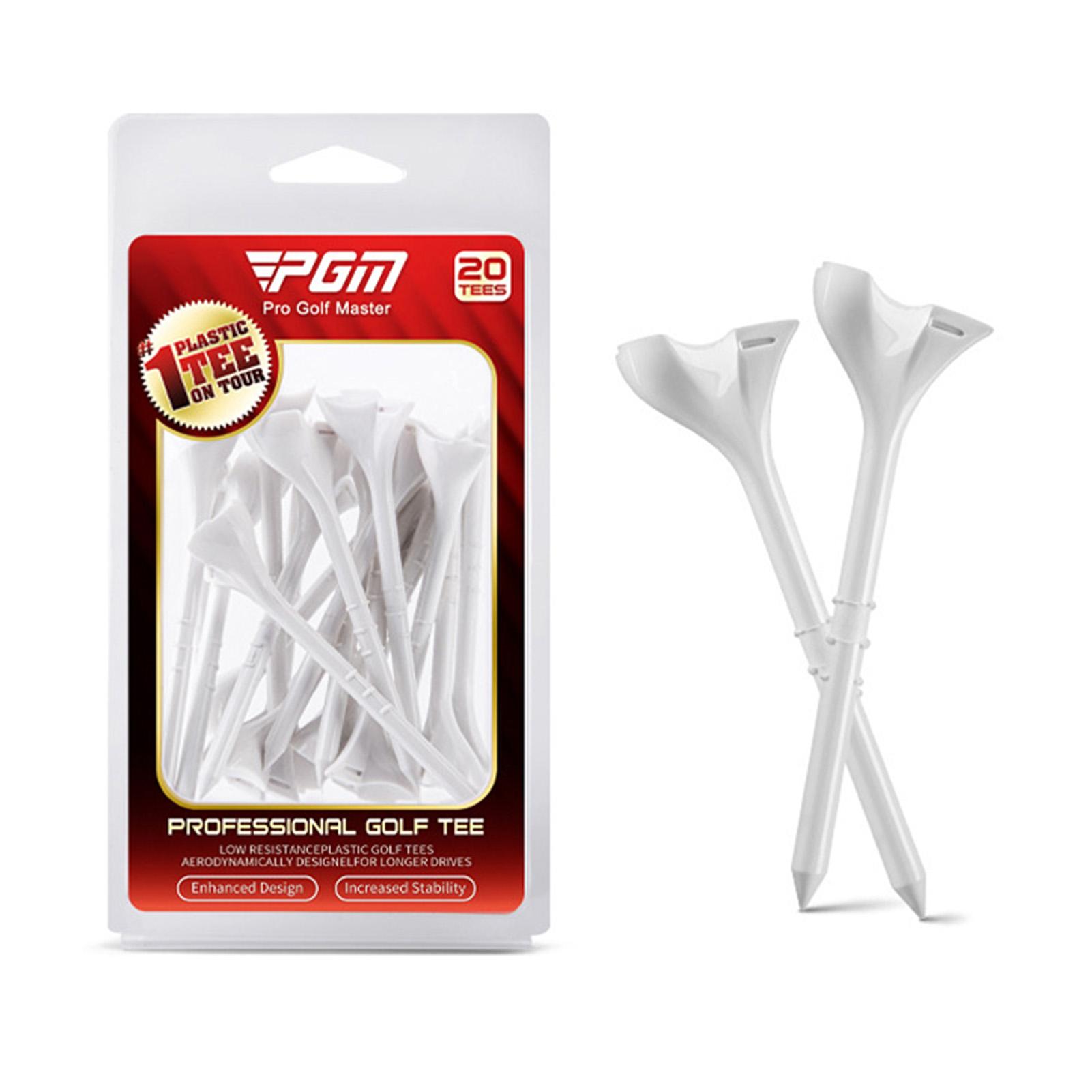 Golf Tees 10 Degree Angled Driver Tees with Alignment Arrows 83mm White Gray ABS Plastic 20 Pack for Driving Range Practice
Golf Tees 10 Degree Angled Driver Tees with Alignment Arrows 83mm White Gray ABS Plastic 20 Pack for Driving Range Practice