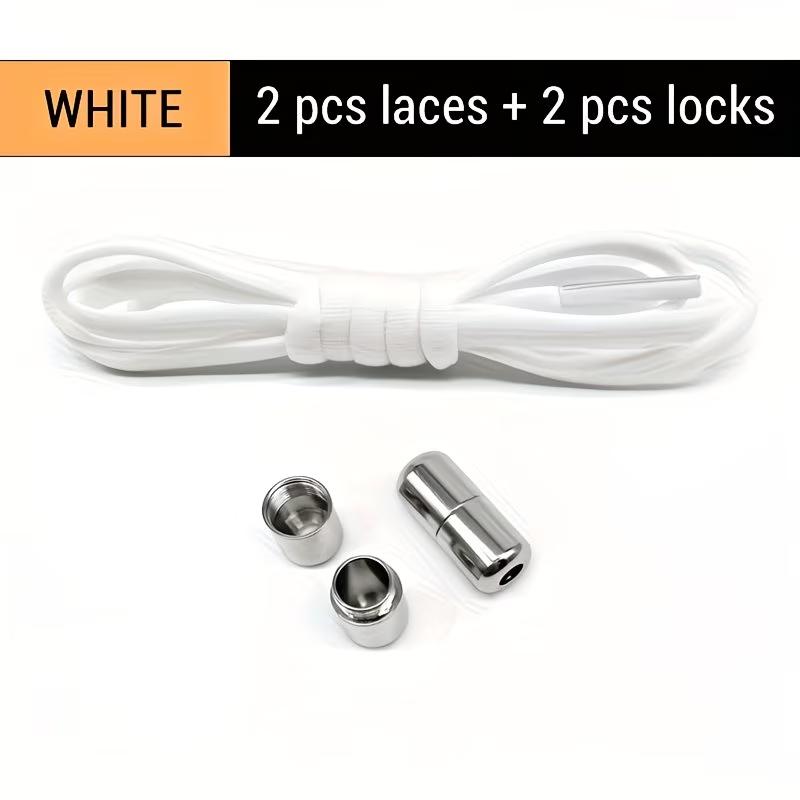 Elastic No-Tie Shoelaces | Semi-Circular Design with Metal Lock, Lazy Laces for Adults & Sneakers білий
Elastic No-Tie Shoelaces | Semi-Circular Design with Metal Lock, Lazy Laces for Adults & Sneakers білий