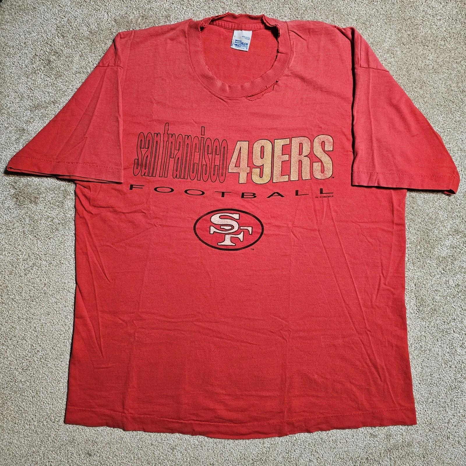 Vintage 1993 Thrashed San Francisco 49ers T-shirt Mens XL Cali Grunge Salem Fade 4XL
Vintage 1993 Thrashed San Francisco 49ers T-shirt Mens XL Cali Grunge Salem Fade 4XL