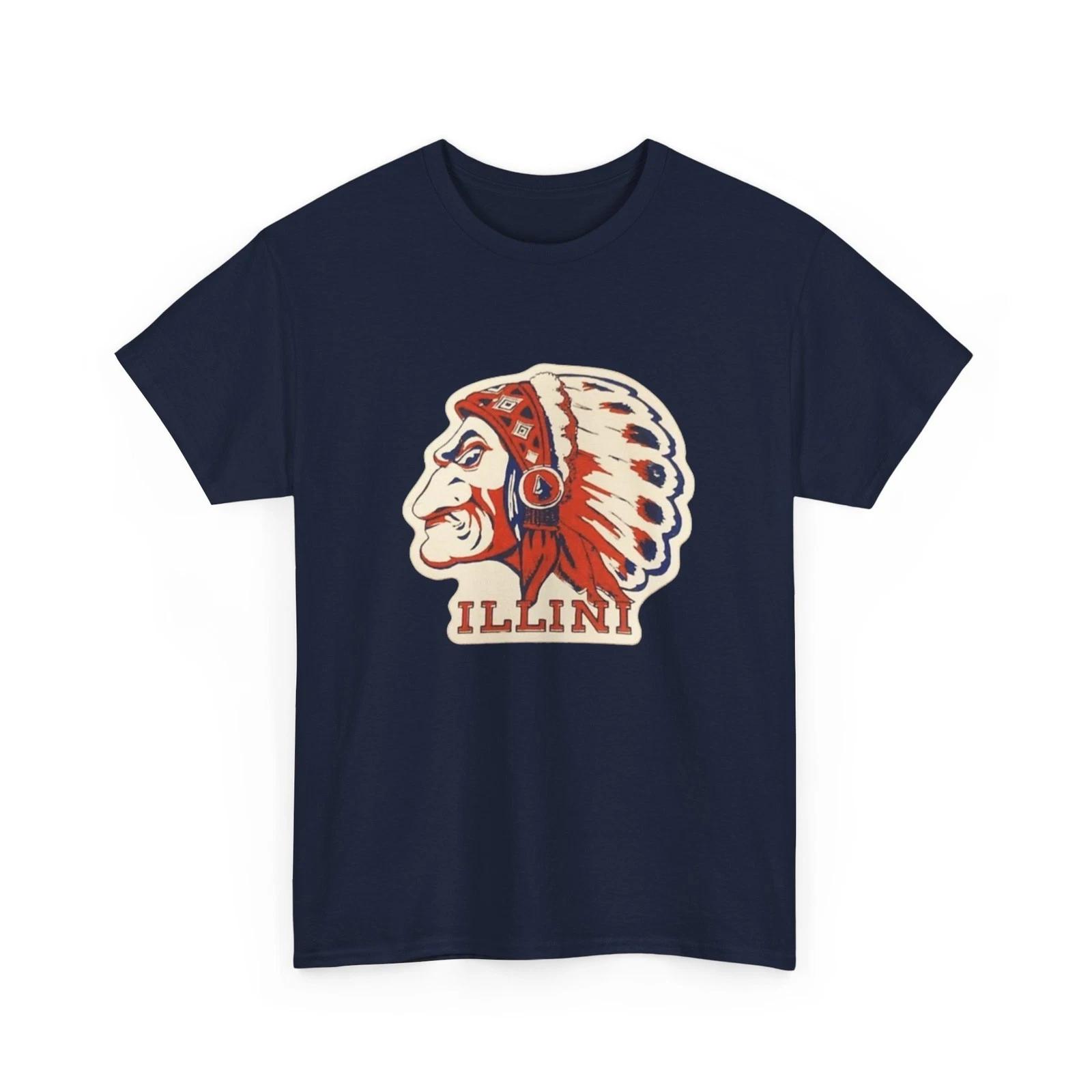 University of Illinois Chief Illiniwek Banned Mascot Illini Printed T shirt L
University of Illinois Chief Illiniwek Banned Mascot Illini Printed T shirt L