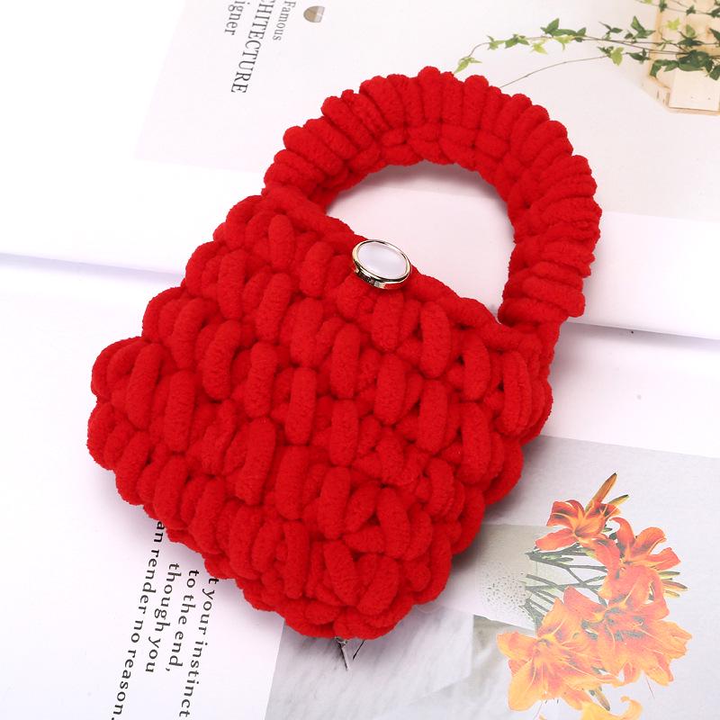 Многофункциональная сумка, связанная крючком: Сумка для наушников Bluetooth, кошелек для монет, держатель ключей, держатель для карт, сумка для декора световой доски. ярко-красный
Многофункциональная сумка, связанная крючком: Сумка для наушников Bluetooth, кошелек для монет, держатель ключей, держатель для карт, сумка для декора световой доски. ярко-красный