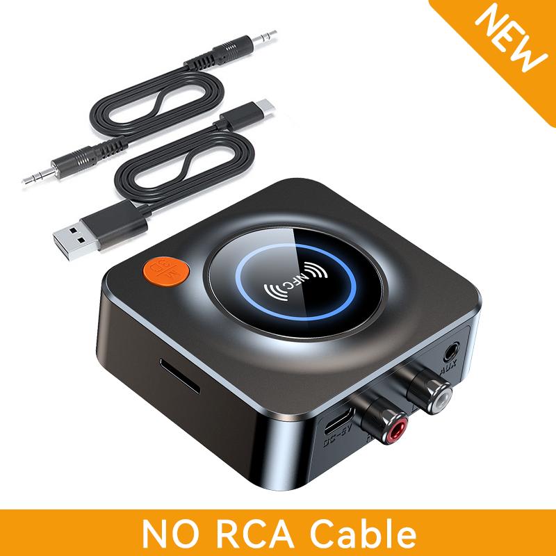 NFC Bluetooth Adapter 3D Stereo Music Wireless Bluetooth Audio Receiver 3.5mm AUX Support TF Card Play For Car Kit Speakers NO RCA Cable
NFC Bluetooth Adapter 3D Stereo Music Wireless Bluetooth Audio Receiver 3.5mm AUX Support TF Card Play For Car Kit Speakers NO RCA Cable