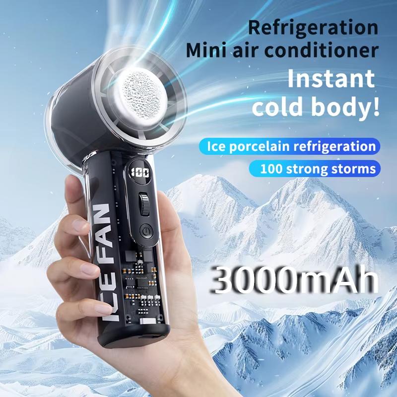 LED Digital Display Rechargeable Portable 100-Speed Cooling Fan Ice Mode 3000mAh Mini Air Conditioner For Outdoor Travel Office белый
LED Digital Display Rechargeable Portable 100-Speed Cooling Fan Ice Mode 3000mAh Mini Air Conditioner For Outdoor Travel Office белый