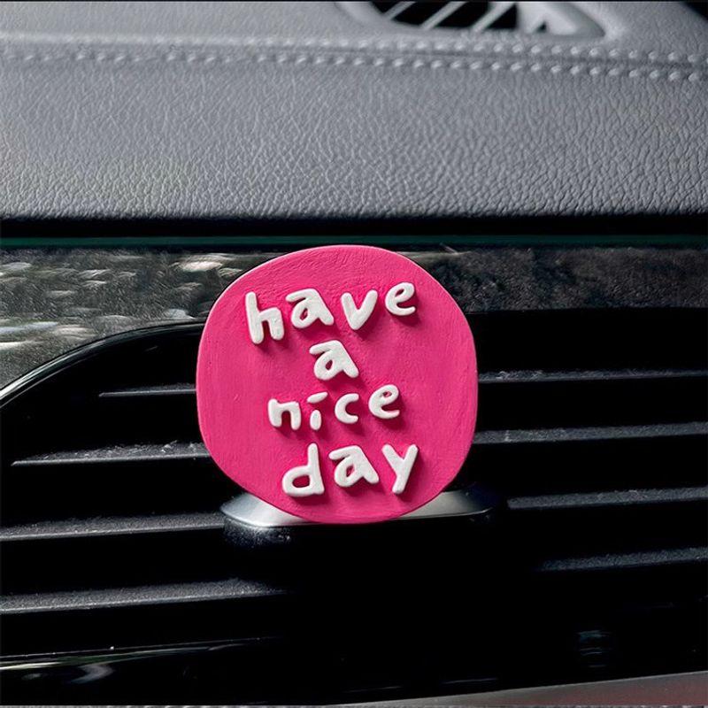 Car Air Freshener Dopamine Colorful Sunshine Good Mood Car Dashboard Vent Solid Diffuser Stone Hand-Painted Decoration Rose Dopamine Nice Day
Car Air Freshener Dopamine Colorful Sunshine Good Mood Car Dashboard Vent Solid Diffuser Stone Hand-Painted Decoration Rose Dopamine Nice Day