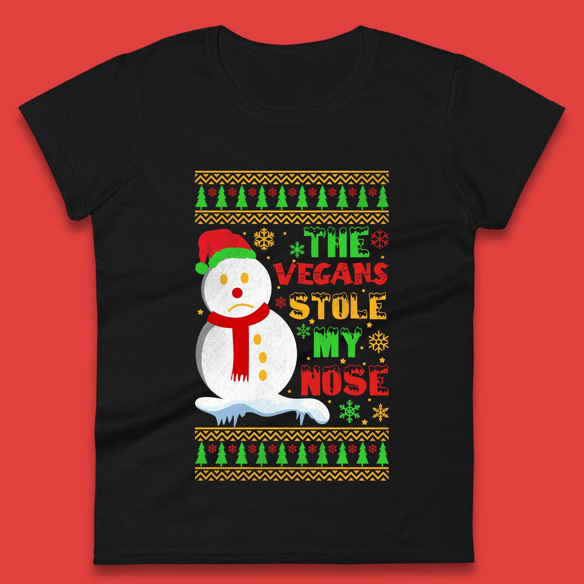 Vegan Snowman Christmas Womens T-Shirt Mens Tops Tees Unisex S
Vegan Snowman Christmas Womens T-Shirt Mens Tops Tees Unisex S