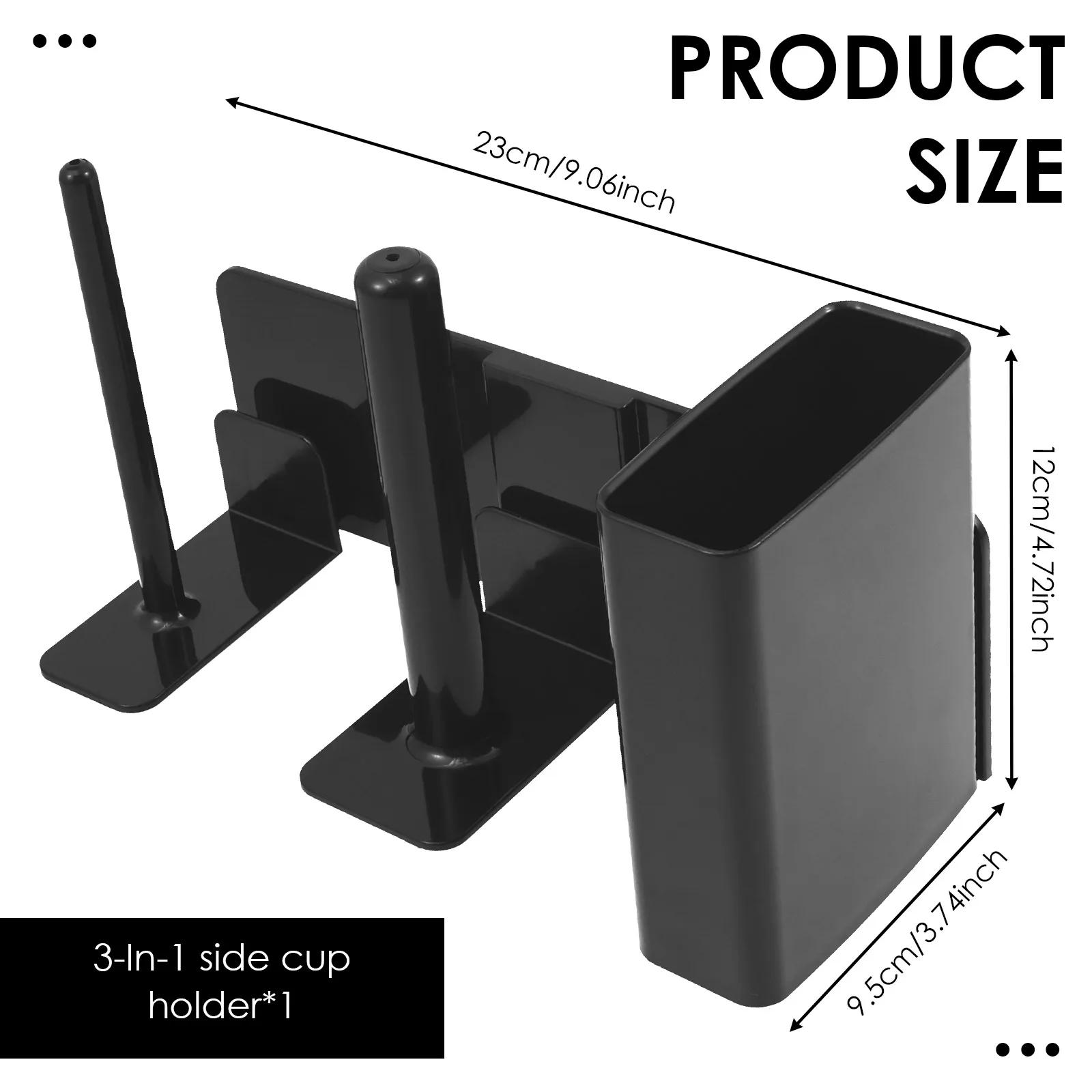 Plastic Paper Cup Holder Lid Dispenser Straw Storage Organizer FS301 FS30 Ninja Slushie Machine Side bracket,Cup and Lid Holder чорний
Plastic Paper Cup Holder Lid Dispenser Straw Storage Organizer FS301 FS30 Ninja Slushie Machine Side bracket,Cup and Lid Holder чорний