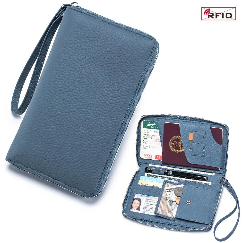 Large Wallet Passport Holder RFID Blocking Travel Documents Organizer Bag for Passport Credit Cards Boarding Passes Storage Bag джинсовый синий
Large Wallet Passport Holder RFID Blocking Travel Documents Organizer Bag for Passport Credit Cards Boarding Passes Storage Bag джинсовый синий