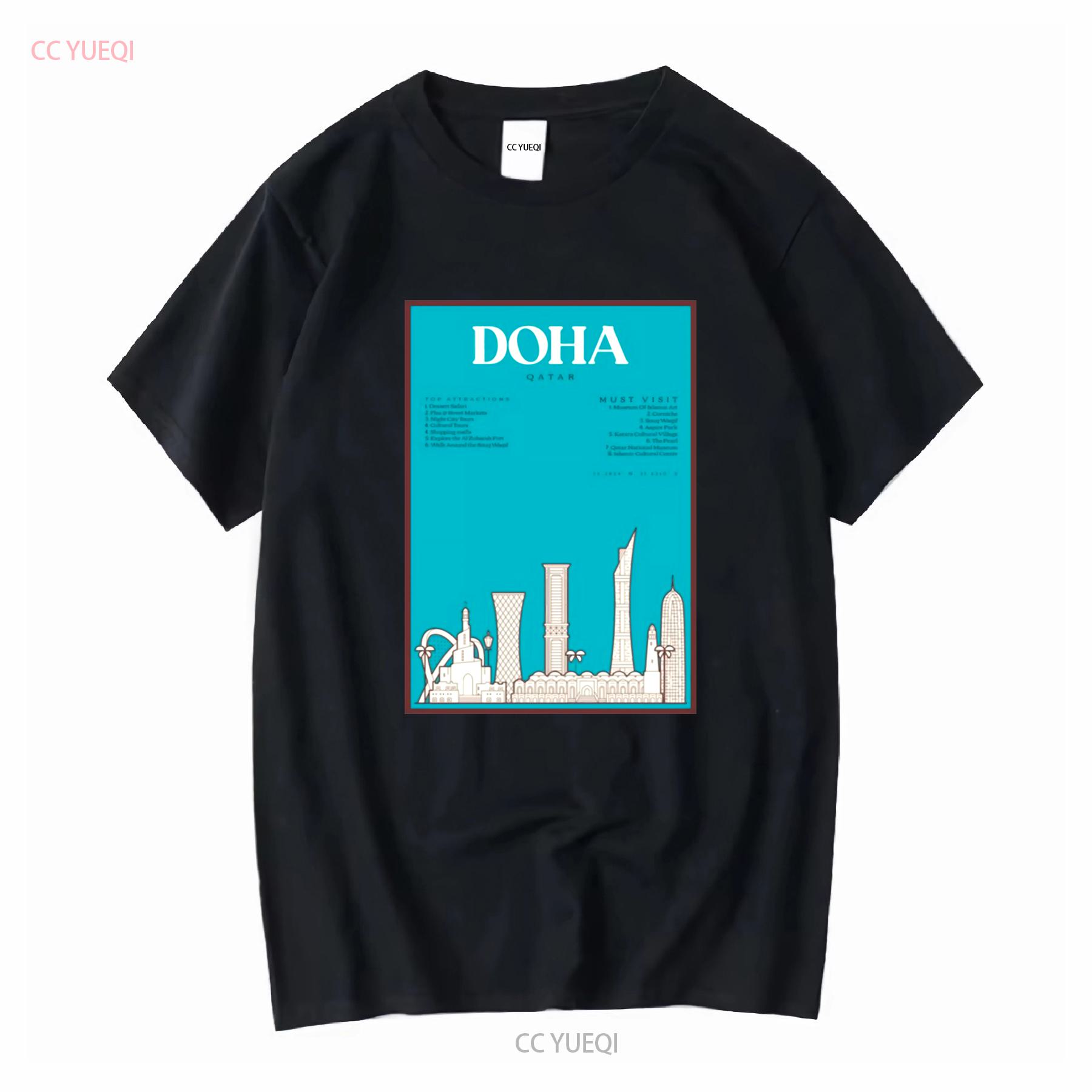 Doha T shirt Capital Of Qatar 100 Premium Cotton long sleeves vintage Washed Unisex Comfortable Stretched designer clothes 4XL
Doha T shirt Capital Of Qatar 100 Premium Cotton long sleeves vintage Washed Unisex Comfortable Stretched designer clothes 4XL