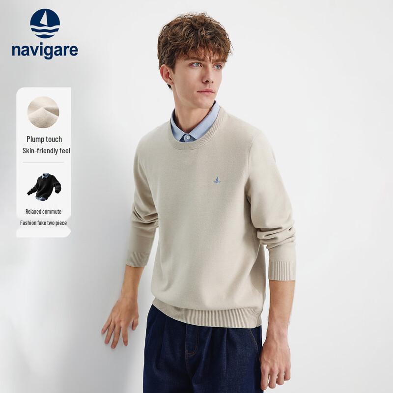 Navigare Men s Faux Two-Piece Knit Shirt Collar Sweater 3XL
Navigare Men s Faux Two-Piece Knit Shirt Collar Sweater 3XL