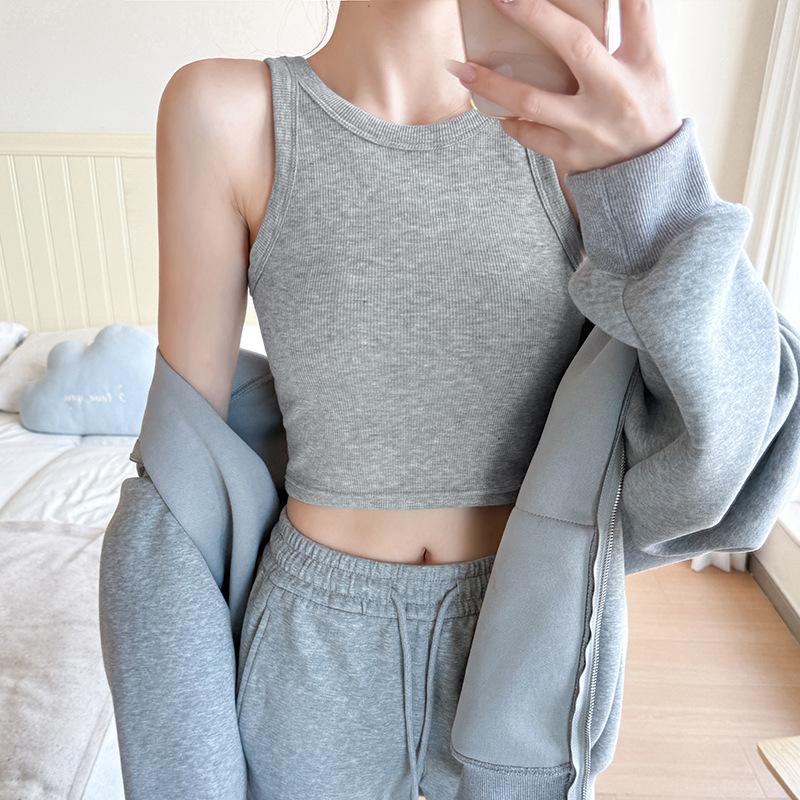 Белый жилет на подтяжках для женщин с внутренней майкой без рукавов для летней носки, короткий топ, открывающий живот, для сексуальной девушки M
Белый жилет на подтяжках для женщин с внутренней майкой без рукавов для летней носки, короткий топ, открывающий живот, для сексуальной девушки M