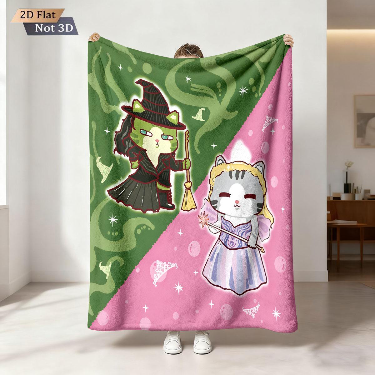 1 Piece Cute Cartoon Cat Printed Flannel Blanket In Multiple Sizes Soft And Comfortable Casual And Machine Washable 75x100cm (30x40inch)
1 Piece Cute Cartoon Cat Printed Flannel Blanket In Multiple Sizes Soft And Comfortable Casual And Machine Washable 75x100cm (30x40inch)